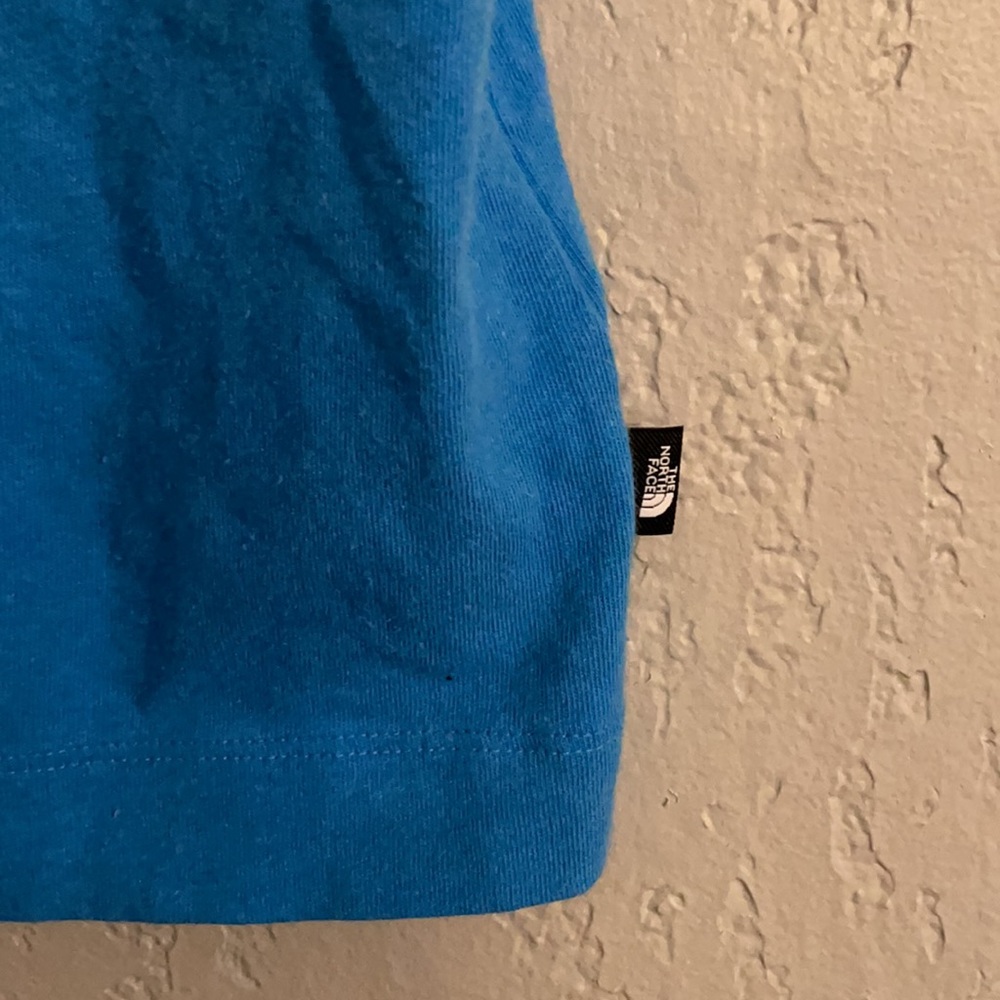 NWT The North Face Woodside Hemp Tank Clear Lake Blue - Picture 8 of 10